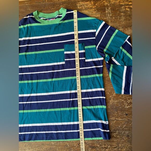 Urban Outfitters Long Sleeve Stripped Top Mens Size SM - Picture 8 of 8